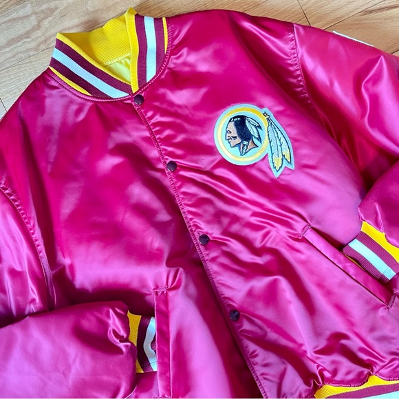 SOLD - Vintage Washington Redskins NFL Starter Pro Line Satin Jacket Size XL - Picture 12 of 12